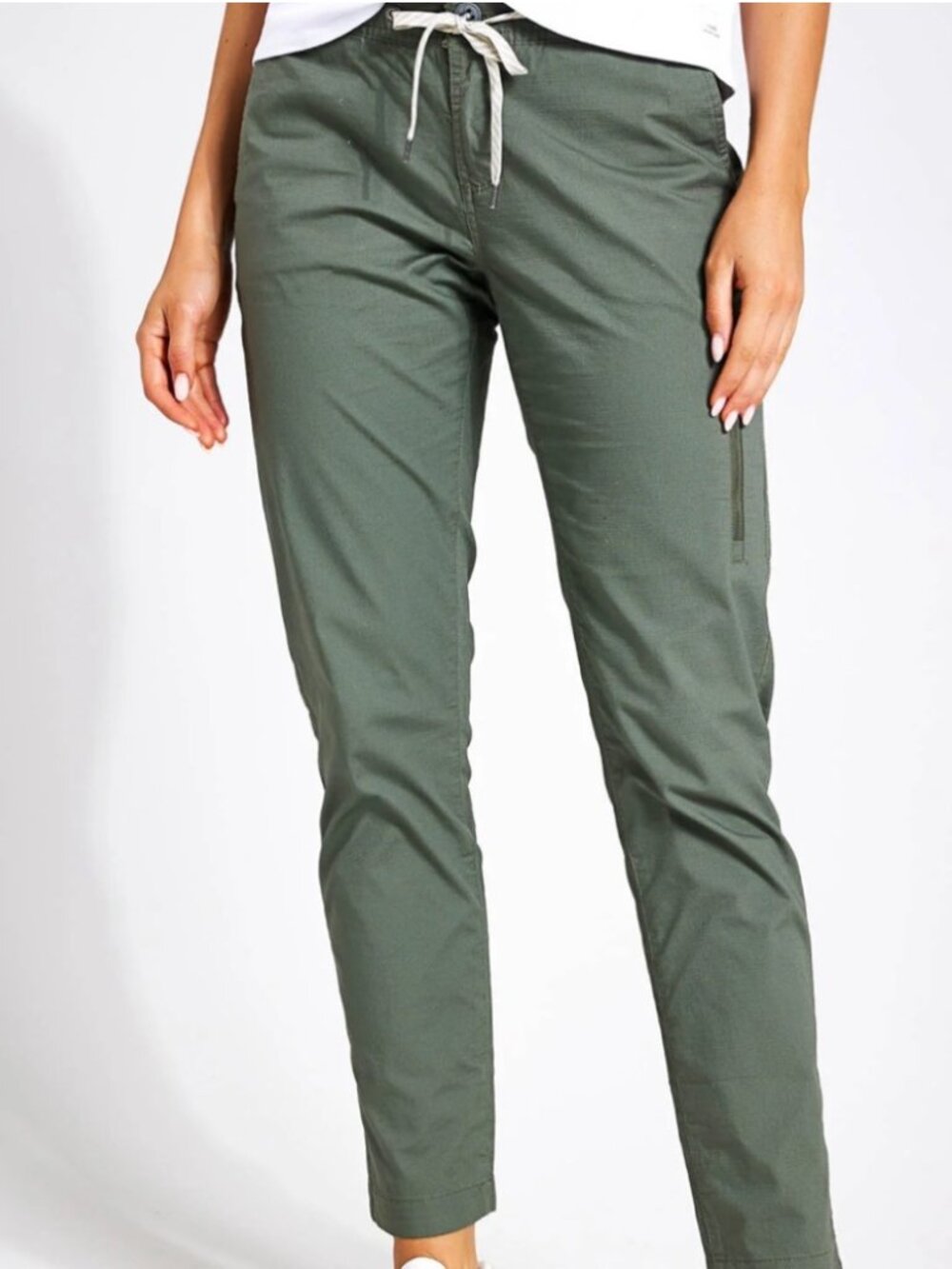 Vuori Women's Ripstop Ankle/Jogger/Crop Hiking Pants, Like New, Green, Size XS